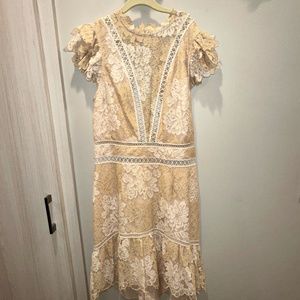 SAYLOR Floral Lace Dress